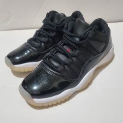 Nike Air Jordan 11 Retro Low '72-10' Black
 White Size 5.5