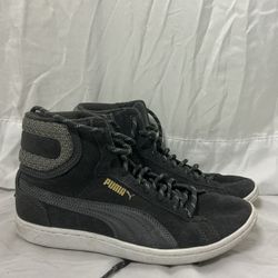 Puma Grey High Top Shoe 