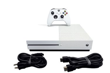 Xbox One S console with Bluetooth controller
