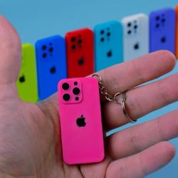 Mini Iphone Keychain 