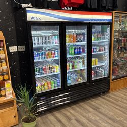 3-Door Commercial Refrigerator ATOSA 