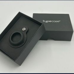 Typecase Mens Premium Leather RFID Protection Card Holder Smart Wallet, Black