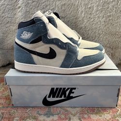 Air Jordan Retro 1 High Og Denim Sz 11.5. 