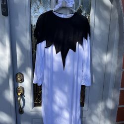 Hooded Robe Ghost Halloween Costume 