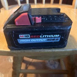 MILWAUKEE BATTERY M18 HIGH OUTPUT XC6.0