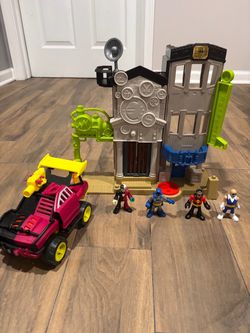 Batman imaginext figures &Car