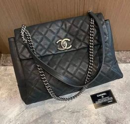 Chanel Quilted Caviar Leather Flap Bag