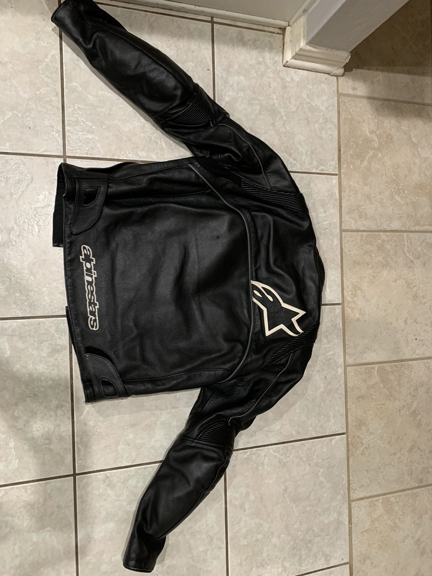 Men’s Leather Alpine motorcycle jacket