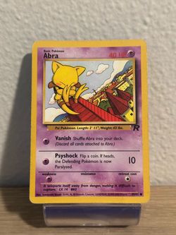 Team rocket slowpoke pokemon card
