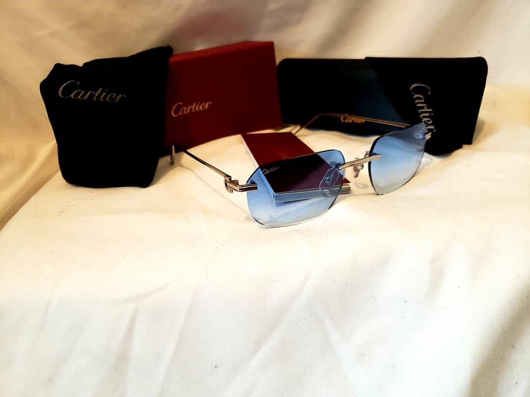 Designer Frames Cartier Glasses Blue(Première de Cartier)