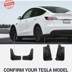 BASENOR 2025 Upgraded Tesla Model Y Mud Flaps Splash Guards
