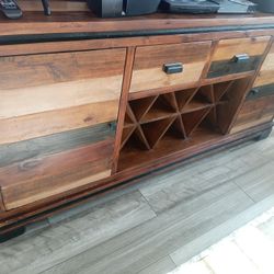 TV Stand For 65" And Dining Table With 8 Chairs Rooms To Go