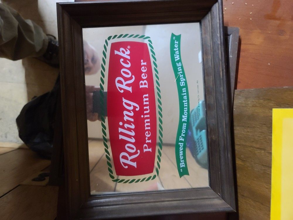 Vintage Beer, Liqueur And Soda Mirrors Selling Fast