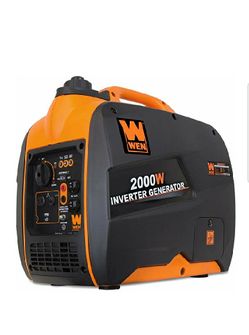 WEN 56200i Super Quiet 2000-Watt Portable Inverter Generator