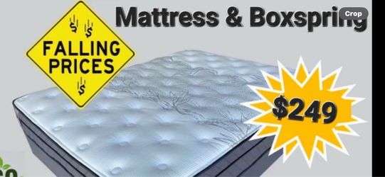 King firm pillow top Matress free shipping