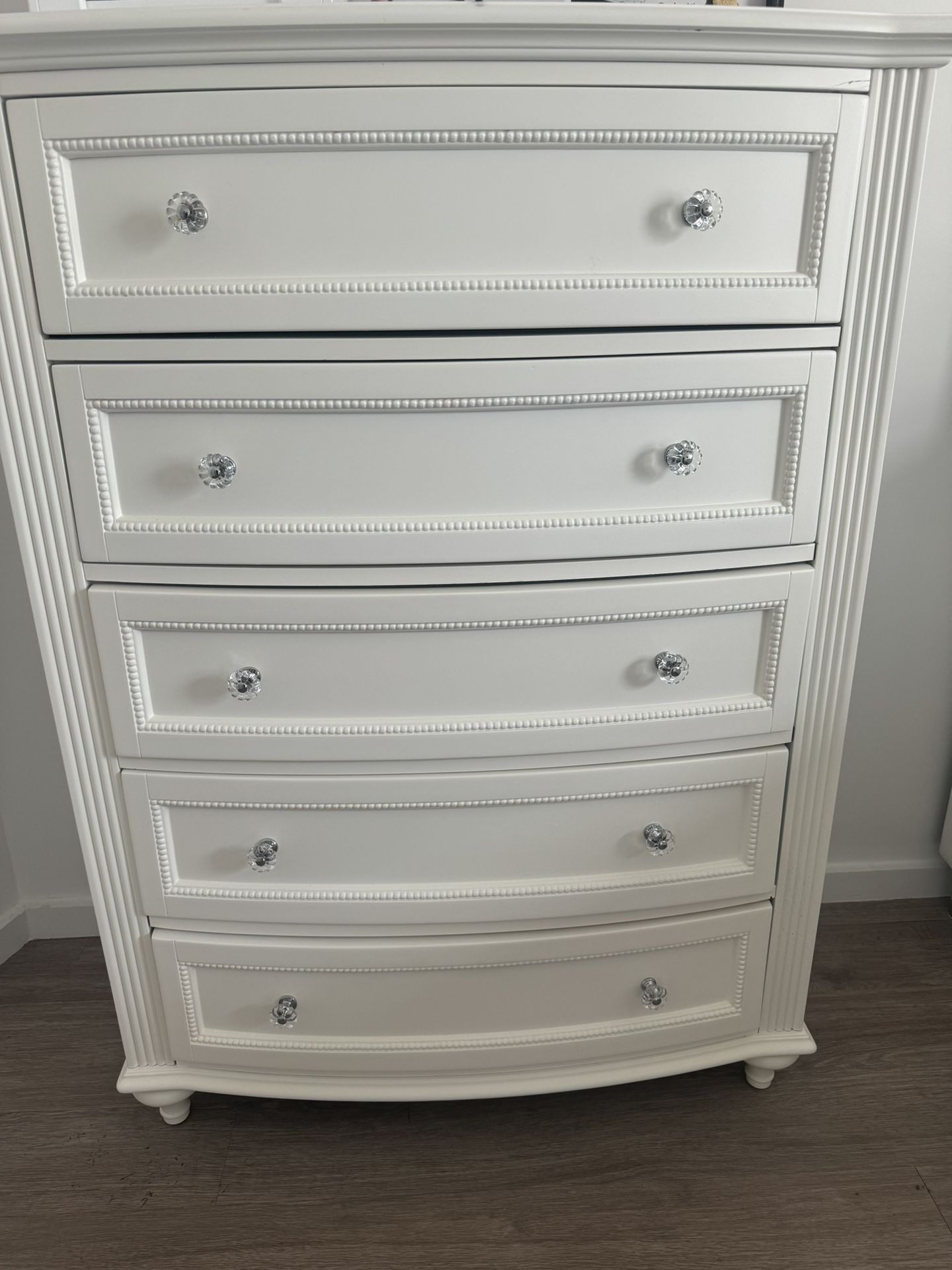White dresser