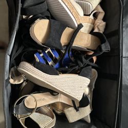 Woman’s Shoes Size 9 And 10 In Great Condition 
