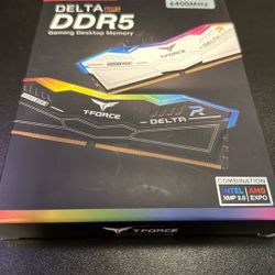 T-Force Delta 32GB 6400 CL38 DDR5 Ram