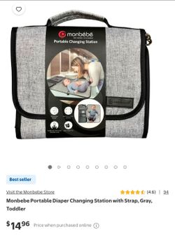 Portable baby changing station