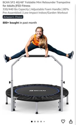 Rebounding trampoline