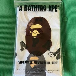 BAPE Japan College City T-shirt White