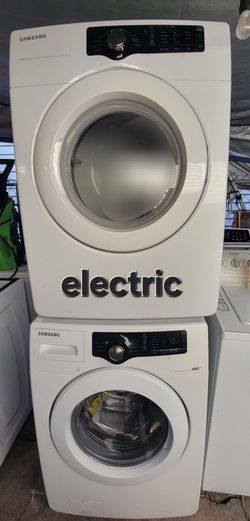 Samsung Electric Dryer and Washer Set