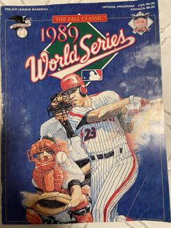 1989 World Series Program 