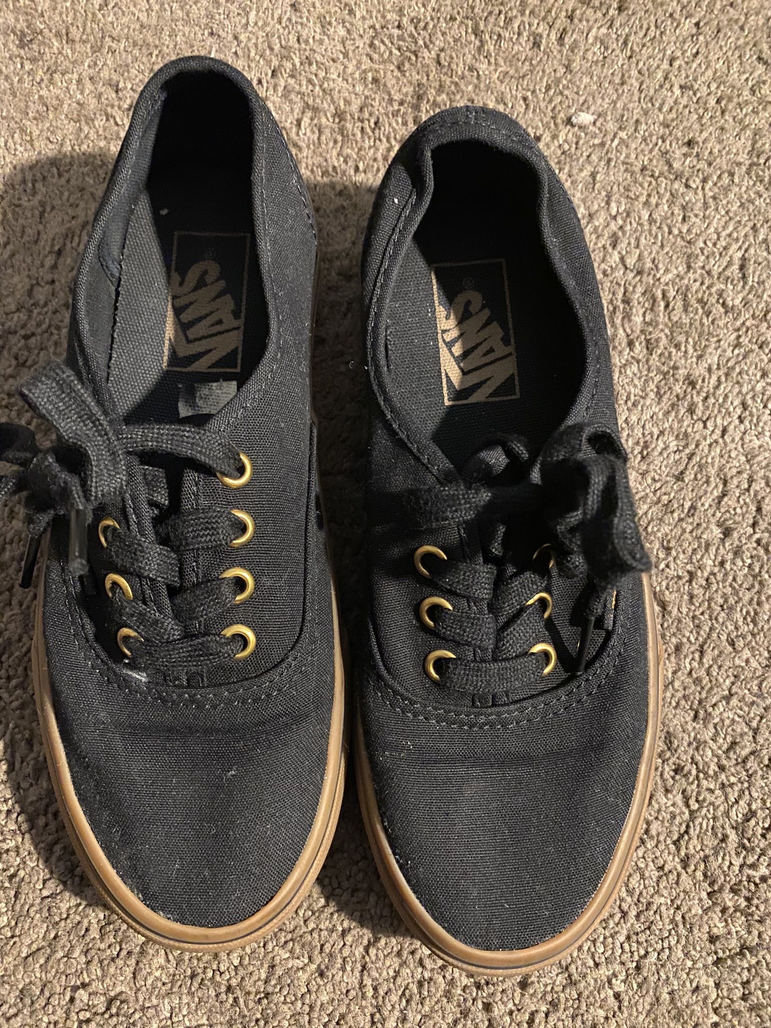 Vans Black And Gold 