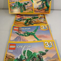 Lego Creator 31058,  3 In 1 Mighty Dinosaurs Set