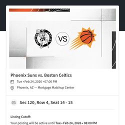 Suns vs Celtics