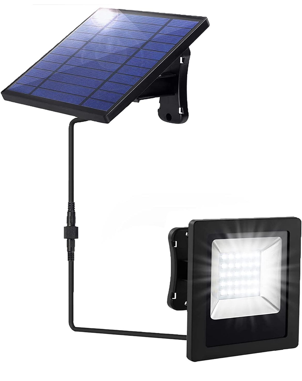 Solar Outdoor-Lights Waterproof Security-Lights Bright-Floodlights -