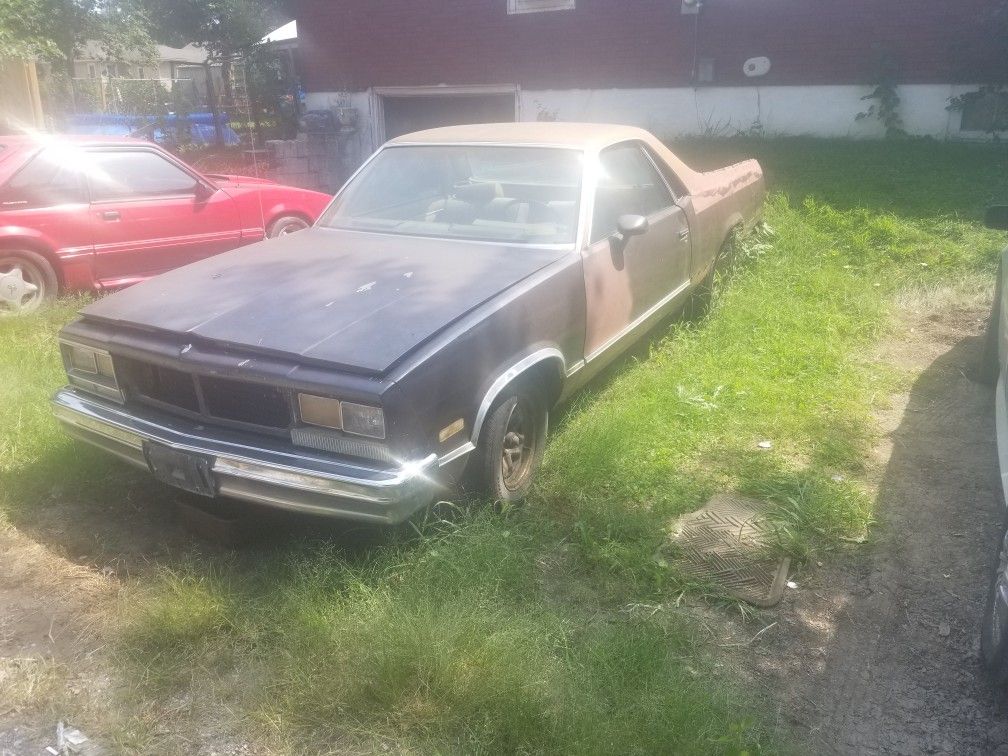 1982 Chevy Elcamino,parts,rat rod,father and son project