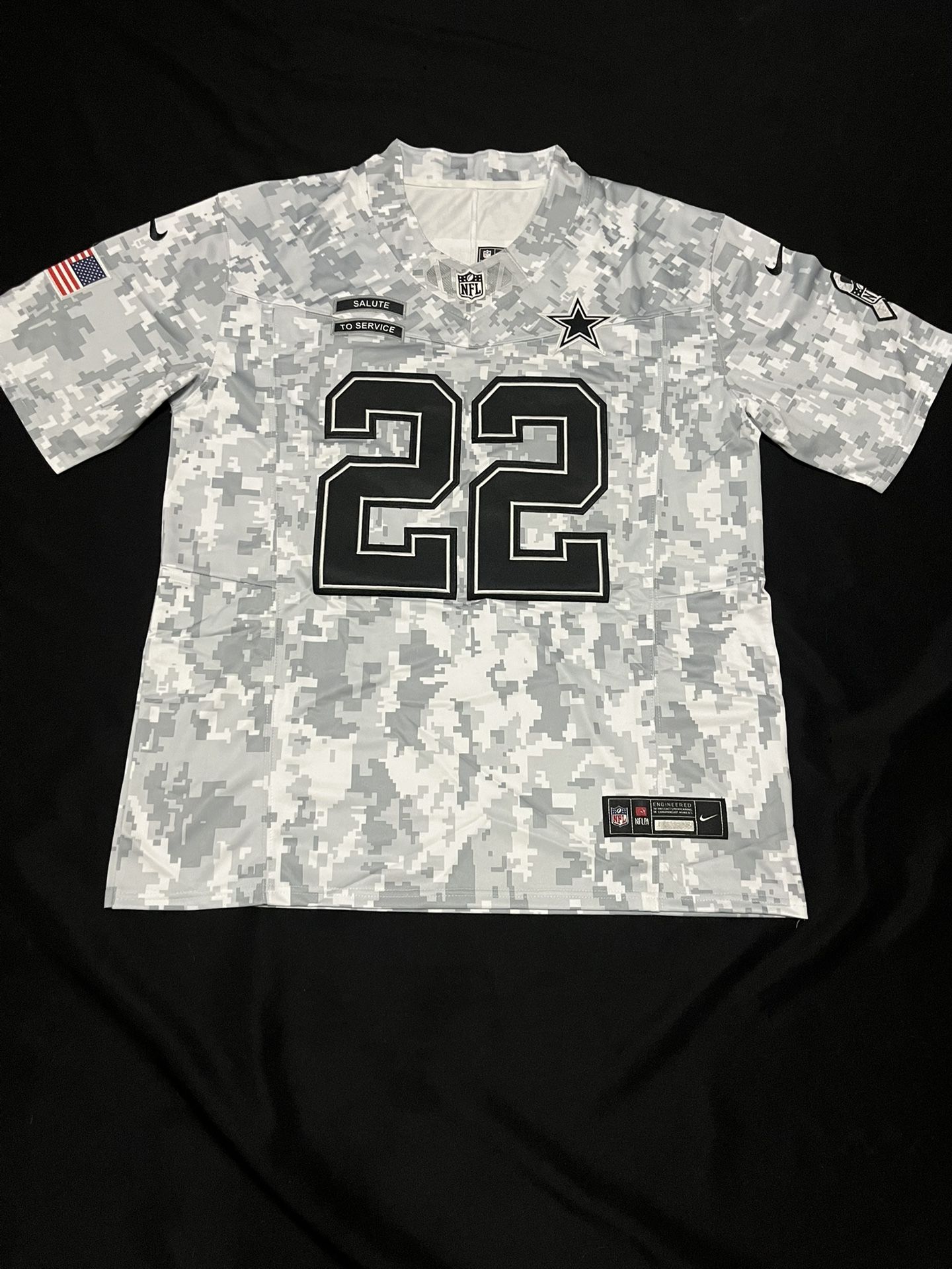 Dallas Cowboys Salute To Service Emmitt Smith Jersey