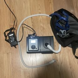 Philips Respironics System One Auto CPAP DS6TFLG w/ Humidifier + Mask + Bag – Works