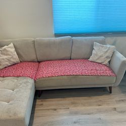 White Cushion Couch