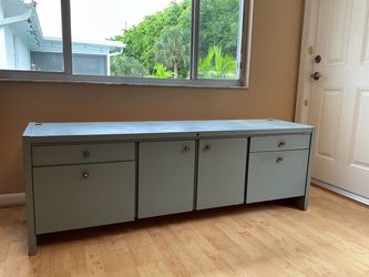 Low Storage Cabinet with Drawers