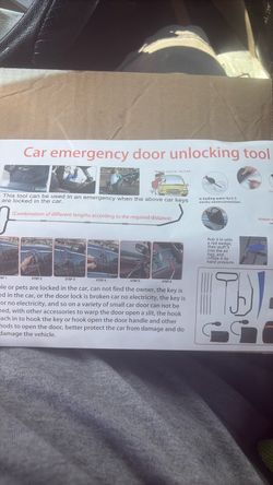 unlocking tool