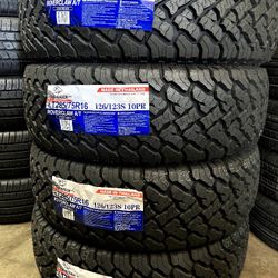  LT285/75/16 New Tires Set Of 4 Tires Atlander Installed And Balanced Set De 4 Llantas Nuevas Instaladas Y Balanceadas