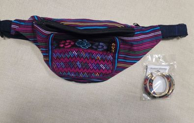Central American style fanny pack