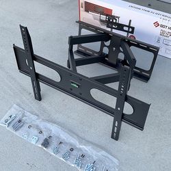 (NEW) $45 Swivel TV Wall Mount for 37-75” TVs Full Motion and Tilt Bracket VESA 600x400mm, Max 110lbs 