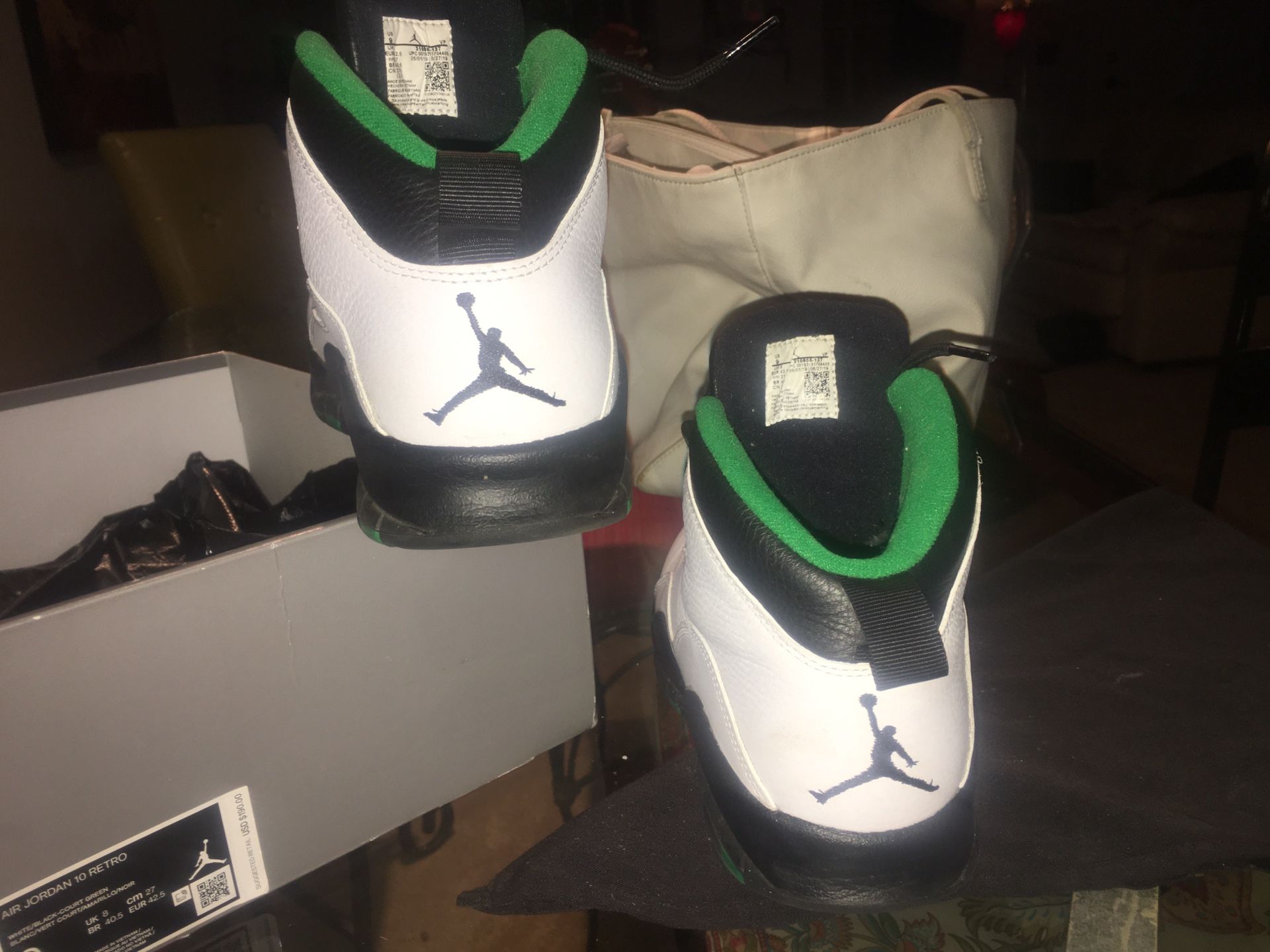 Air Jordan 10 retro Seattle size 9 men’s