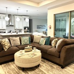 Grey Sectional Couch 