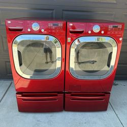 Washer and dryer