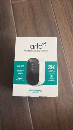 Brand New Arlo Essential 3rd Gen 2K Security Camera – Local Pickup Only