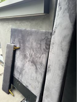 Free Single Bed - Grey headboard, super nice