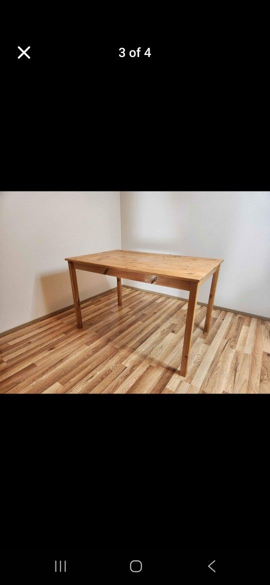 Wooden Table Pine