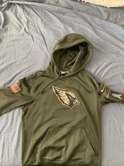 Arizona Cardinals Nike Salute To Service Hoodie Size Medium