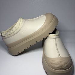 UGG Sz Men 5 / Women 6 Tasman Weather Hybrid Slippers Leather 1158351 New No Box