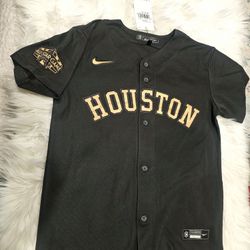 Boys  Houston Astros Nike Charcoal 2022. MLB  All-Star  Game.  Authentic Jersey. Size M 10-12. 