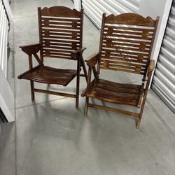 Teak Lounge Chairs